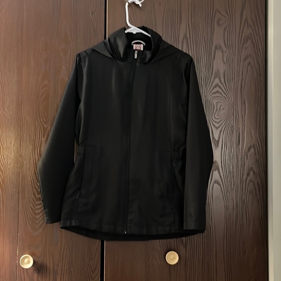 Avalanche black hooded jacket. Size Medium. - Picture 1 of 9